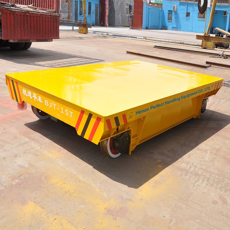 Steel element workshop workpiece Motorized carrier Inner Bay Movement Trolley