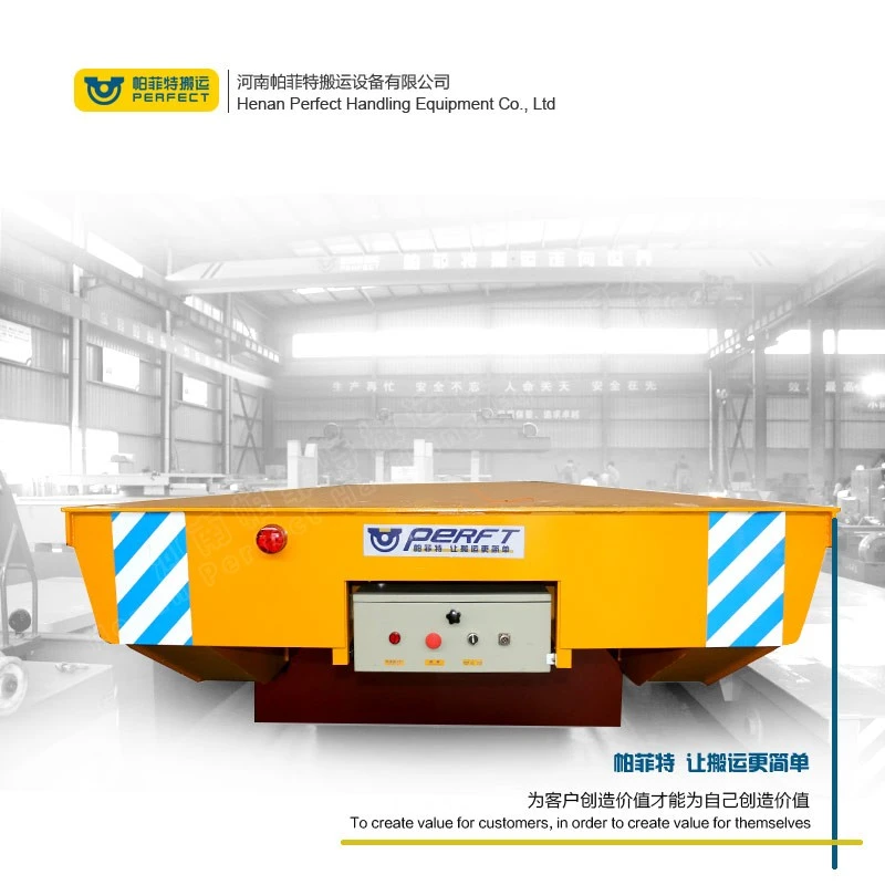 150 Ton Heavy-Duty Cable Reel Powered Motorized Cart Die Transfer Solution For Steel Workshops high quality