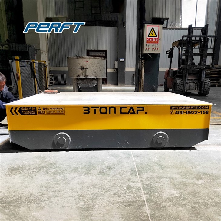 Industrial Rail Die Transfer Carts Motorized