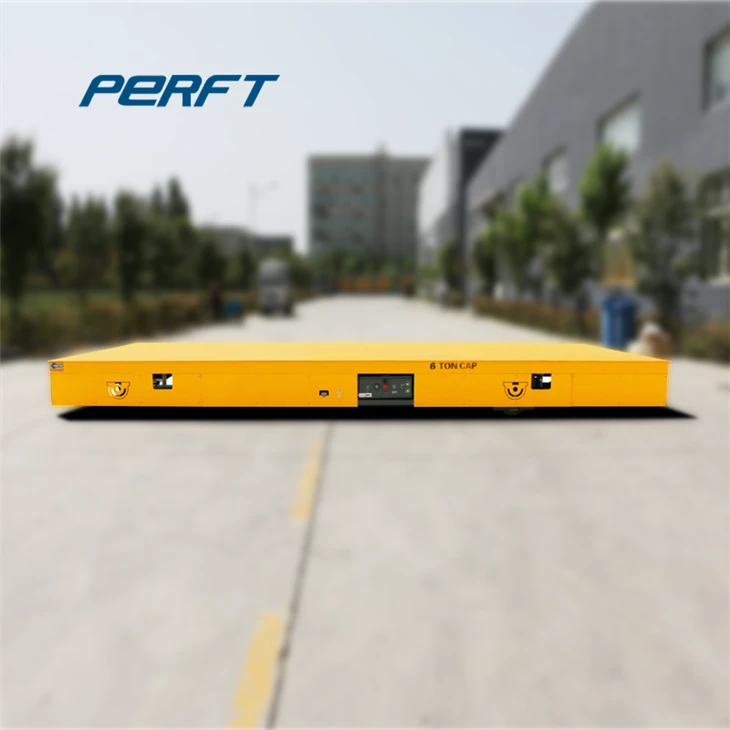 Industrial Transfer Cart On Forging Factory 20 Tons