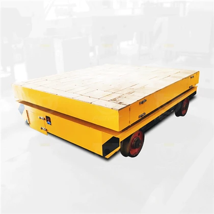 Carrinho de transferência para manuseio de materiais pesados com mesa elevatória