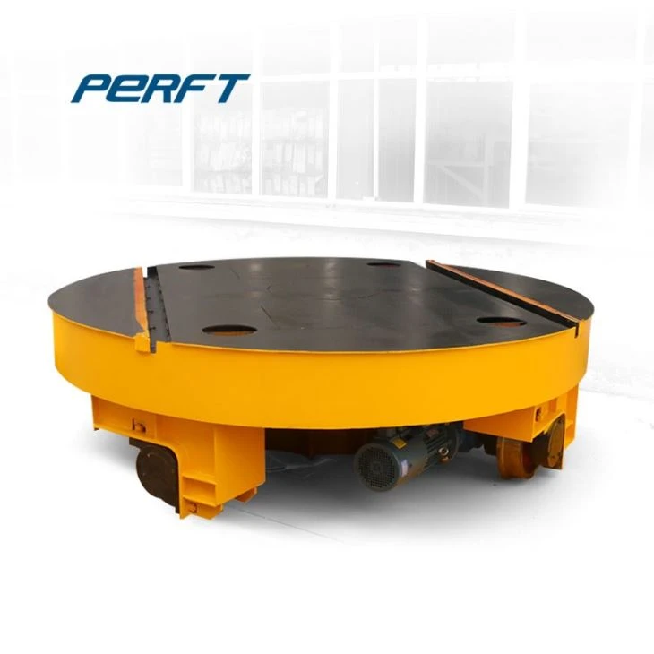 Rail Transfer Cart Mounted On Turntable