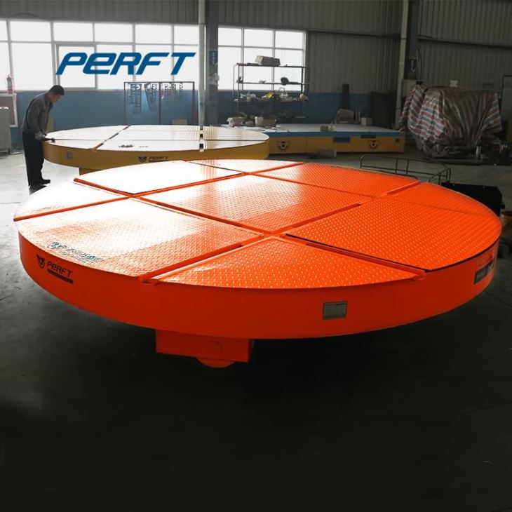 Rail Transfer Cart Mounted On Turntable